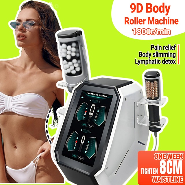 Body Massager Roller Detox Lymphatic Drainage Cellulite Removal Reduction Slimming emsculpt Body Sculpting Body Detox Machine