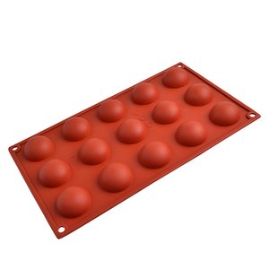 Shenhong — <span class=keywords><strong>moule</strong></span> en Silicone Semi-sphère de 15 cavités, cuisson pour la fabrication du chocolat, de la gelée, de la Mousse en forme de dôme - Product Image 3