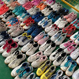 S27-2-2, оптовая продажа, Брендовая обувь, фабричная обувь для бадминтона, б/у, поставщик, подержанная дешевая обувь для женщин, перепродажа - Product Image 4