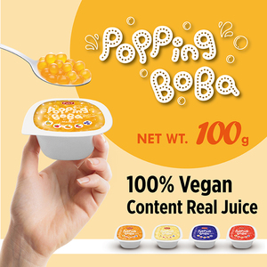 Best Price Of Fruit Flavor Mango Popping Boba <b>Bubble</b> <b>Tea</b> <b>Ingredients</b> - Product Image 3