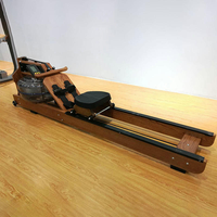Rameur à eau NO.2, équipement de cardio-training pour salle de sport, rameur à eau en bois pliable, machine à ramer pliable, entraînement cardiovasculaire