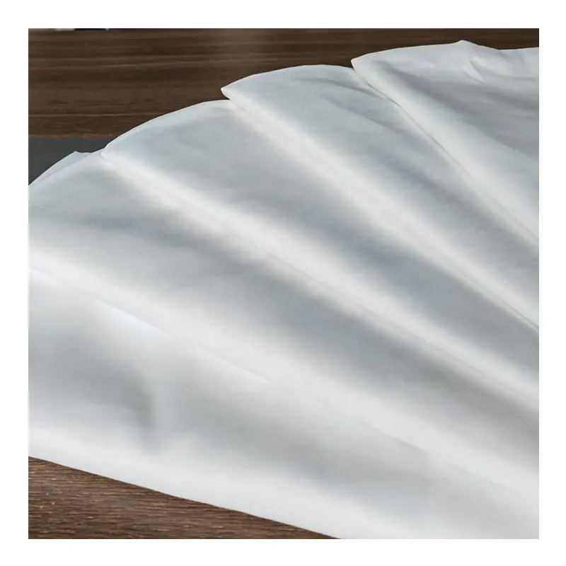 Hot Sales Fabrik aus China Bleach White 00gsm Polyester gebleichter Stoff für Heim textilien Bettwäsche