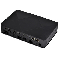 Barato GPU mini pc Core i7-8809G Radeon RX Vega M GL gráficos 4G tarjeta dedicada DDR4 linux de escritorio de juegos pc wifi 4K 2 * DP 2 * HD
