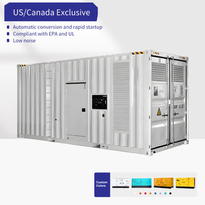 Gruppo Elettrogeno <span class=keywords><strong>Diesel</strong></span> Silenzioso Esclusivo per USA/Canada, 50Hz 400kW 500kVA 600kVA <span class=keywords><strong>con</strong></span> Interruttore di Trasferimento Automatico (ATS) - Product Image 1