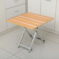 Table à manger pliante portable OEM, mobilier de salle à manger pliable pour bureaux d'ordinateur, table de travail légère pour petits espaces, idéale pour la maison