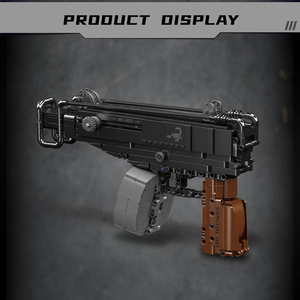 Mould King 14033 1062PCS Pistola Subfusil Escorpión, Set de Bloques de Construcción, Modelo MOC, Juguete Técnico de Plástico, Regalo Moderno para Festividades - Product Image 4