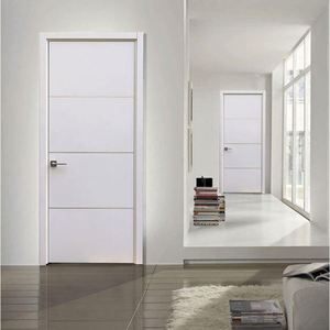 Portes intérieures personnalisées de style américain moderne, portes en placage de bois imperméables, designs de portes pour maisons - Product Image 4