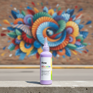 Pinturas Acrílicas, Nueve Colores Púrpura, 100 ml, para Papel, Metal, Madera, Vidrio, Plástico, Concreto y Yeso - Product Image 1