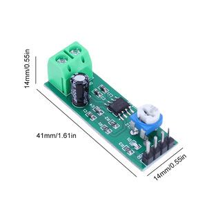 โมดูลเครื่องขยายเสียง Lm386ช่องเดียวช่องเพิ่ม200X สำหรับไดรเวอร์ลำโพงอุปกรณ์อิเล็กทรอนิกส์แบบ DIY - Product Image 2