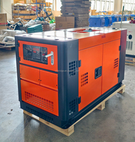 Leistungsstarker Generator Zweizylinder Leise 12KW 15KW 18KW 20KW 12KVA 15KVA 18KVA 20KVA 25KVA Dieselgeneratoren Elektrostart 380V