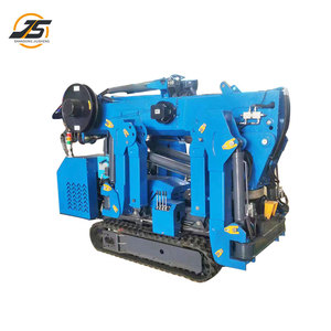 Microgrúa de reparación de <span class=keywords><strong>emergencia</strong></span> eléctrica para caminar con vía de goma hidráulica operada manualmente y a distancia - Product Image 1