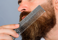 Kit de toilettage de barbe pour hommes avec logo personnalisé professionnel Peignes à cheveux et ensemble de brosses