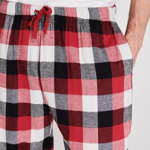 Soft Bamboo Cotton <strong>Pyjama</strong> <strong>Pants</strong> Casual Custom <strong>Men's</strong> Knitted Waffle Embroidered Sleepwear <strong>Pants</strong> - Product Image 3