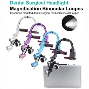 Lupas Quirúrgicas con Faro Eléctrico Ajustable de 5W, Lámpara Frontal para Dentistas, Lupa Dental con Certificación CE y 1 Año de Garantía - Product Image 5