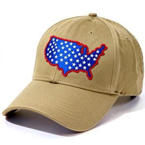 Gorra de Béisbol de <span class=keywords><strong>6</strong></span> Paneles con Bordado 100%, 250 Aniversario de los Estados Unidos, Unisex, con Estatua de Águila y Bandera de EE. UU. - Product Image 4