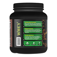 Poudre de Protéine de Lactosérum, Isolat de Protéine de Lactosérum en Vrac, Formule Naturelle Haute Pureté pour Commandes en Gros et Étiquettes Personnalisées