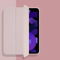 Housse de tablette en cuir PU magnétique pliable à 360 degrés avec fente pour stylo, étui en TPU pour iPad 10e génération 10,9 pouces, pochette rabattable