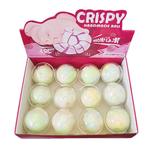 Playful Handmade <b>Squeeze</b> <b>Ball</b> Box Set With Rich Brown And Rainbow Pastel Tones For Novelty Gifts And Daily Stress Relief - Product Image 2