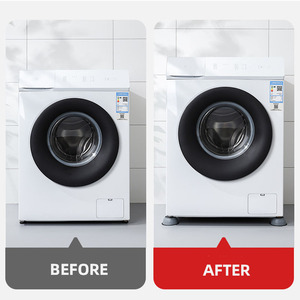 Cuscinetti Antivibrazioni 4 Pezzi, <span class=keywords><strong>Supporti</strong></span> in Gomma Antiscivolo Riutilizzabili, Tappetino Universale per <span class=keywords><strong>Lavatrice</strong></span> - Product Image 5