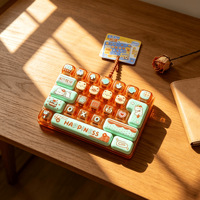 Nouvelle conception Boîte mystère Clavier mécanique 26 touches créatif et mignon Jouet anti-stress Clavier en vinyle neutre Jouet promotionnel pour enfants
