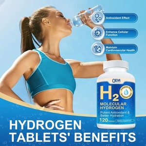 OEM Private Label High Concentration Rapid Dissolving H2 Molecular Hydrogen <b>Tablets</b> Supplement Molecular Hydrogen <b>Tablets</b> - Product Image 6