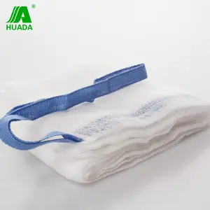 Esponjas de gasa absorbentes estériles, 45x45, 12 capas, quirúrgicas