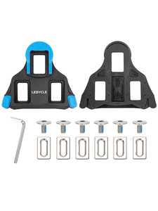Pédale auto-bloquante LEBYCLE pour vélos de route, construction métallique, ajustement universel, design durable et antidérapant - Product Image 6