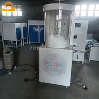 Centre commercial ours en peluche farce Machine coton Machine de remplissage bricolage barbe à papa Machine de remplissage pour jouets en peluche