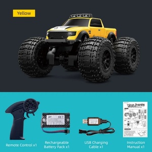 รถบังคับวิทยุ C8816 รุ่นใหม่ กันน้ำ ขับเคลื่อนสี่ล้อ พร้อมไฟส่องสว่าง แบบ Bigfoot สำหรับปีนป่ายและวิ่งข้ามประเทศ - Product Image 4