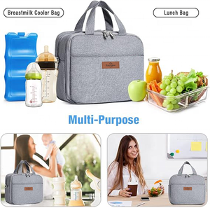 <span class=keywords><strong>Bolsa</strong></span> Enfriadora <span class=keywords><strong>de</strong></span> Leche Materna Reutilizable, Portátil y Suave Freshore con Paquete <span class=keywords><strong>de</strong></span> Hielo, Capacidad para 4 Biberones, para Madres Lactantes y Guarderías - Product Image 6