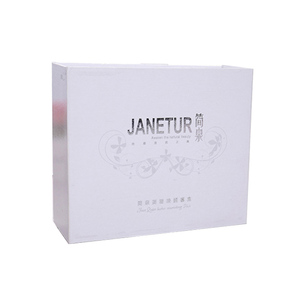 Boîte cadeau en forme de livre, fermeture magnétique, boîte personnalisée imprimée, boîte en carton blanc - Product Image 3