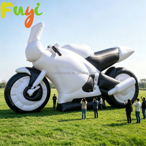 Scooter Inflable Gigante Retro Resistente al Agua y a Desgarros, con Gráficos Adhesivos para Exhibición Comercial, Venta al Por Mayor - Product Image 2
