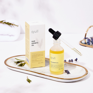 Private Label olio per la crescita dei capelli al rosmarino biologico naturale trattamento per la ricrescita dei capelli massaggio per la cura del cuoio capelluto olio per cuoio capelluto - Product Image 1