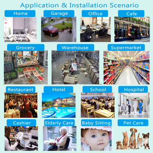 Système <span class=keywords><strong>de</strong></span> caméra <span class=keywords><strong>de</strong></span> <span class=keywords><strong>surveillance</strong></span> CCTV 8 canaux 2MP IR étanche AHD avec écran ou application mobile, support mural, fonctionnement 24h/24, sécurité domestique et commerciale - Product Image 4