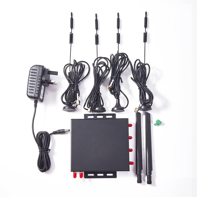 Rugged Wide Voltage Input DC 9V to 60V POE GPS Expansion Hardware Watchdog Dual SIM Slot Industrial 5G Cellular Router