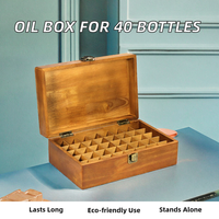 Boîte de rangement en bois artisanale à compartiments, organisateur polyvalent avec couvercle et loquet métallique, marron rustique, logo personnalisé pour entreprise