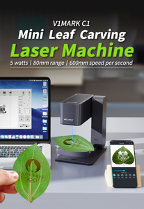 Großhandel MR.CARVE C1 5W Schneller Tragbarer Automatischer Mikro-Blatt-Lasergravierer Desktop-Lasergraviermaschine für Kleinunternehmen - Product Image 3
