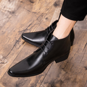 Bottes d'équitation en cuir rétro sportives pour hommes, vente en gros de bottes décontractées pour hommes fabriquées avec la <span class=keywords><strong>construction</strong></span> Goodyear Welt, bottes habillées pour hommes - Product Image 3