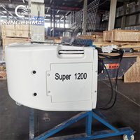 Una unidad de refrigeración de semirremolque de camión accionado por motor diésel combinado autoalimentado