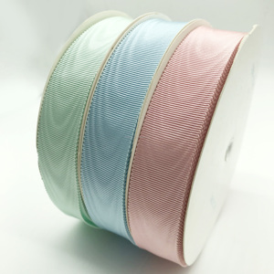 Kualitas tinggi 32mm 100% poliester Grosgrain Moire pita Natal wajah ganda gaya ketahanan tinggi untuk pembungkus Hadiah - Product Image 6
