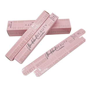 Marka adı ve logosu ile özel dudak parlatıcısı hediye kağıt ruj kutuları ambalaj - Product Image 3