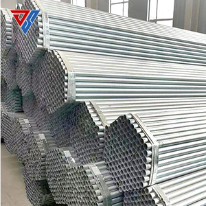 Tubo de acero galvanizado DN150 Tubo redondo Sección hueca soldada por inmersión en caliente Superficie <span class=keywords><strong>Lisa</strong></span> Recubrimiento de zinc fuerte confiable - Product Image 2