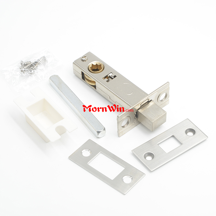 Brass Door Tubular Latch Bathroom Toilet Deadbolt Door Lock Latch