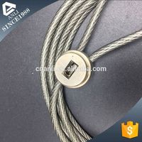 Verrou de sécurité pour ordinateur portable ANLI personnalisé, rétractable, antivol, en acier au carbone, avec câble en PVC transparent et extrémité enroulée