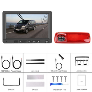 Kit de caméra de recul sans fil Podofo 7 pouces pour voiture, étanche IP67, vision nocturne, enregistrement vidéo pour <span class=keywords><strong>Renault</strong></span> Trafic/Opel Vivaro - Product Image 6
