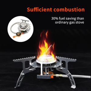 Four à Cassette Portable 3800W Portable Mini Camping Cuisinière À <span class=keywords><strong>Gaz</strong></span> En Plein Air Cuisinière Pliante Pique-Nique Acier Métal Travaux <span class=keywords><strong>Butane</strong></span> <span class=keywords><strong>Propane</strong></span> - Product Image 4