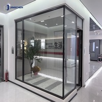 Poignée de verrouillage coulissante pour fenêtre en alliage d'aluminium sur mesure, grille de sécurité, écran d'intimité, double vitrage moderne pour villa