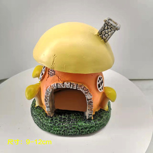 버섯 집 수족관 장식 게 숨김 수족관 및 액세서리 파인애플 집 물고기 탱크 수족관 - Product Image 6