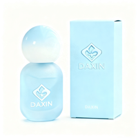 Botol Parfum Kaca Bulat Mewah Isi Ulang 30ml 50ml 100ml dengan Logo Custom, untuk Perawatan Kulit dan Makeup, Botol Parfum Kaca Frosted dengan Kotak