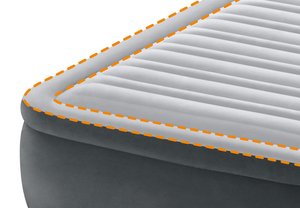64448 ULTRA PLUSH Headboard Air <b>Mattress</b> with Build-in Pump Airbed <b>Foldable</b> Sleep Camping Inflatable Air <b>Mattresses</b> - Product Image 5